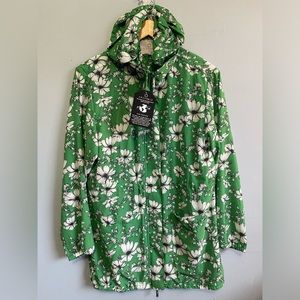 Anatomie Isabelle Women's Windbreaker Jacket Small Green Zen Garden NEW NWT